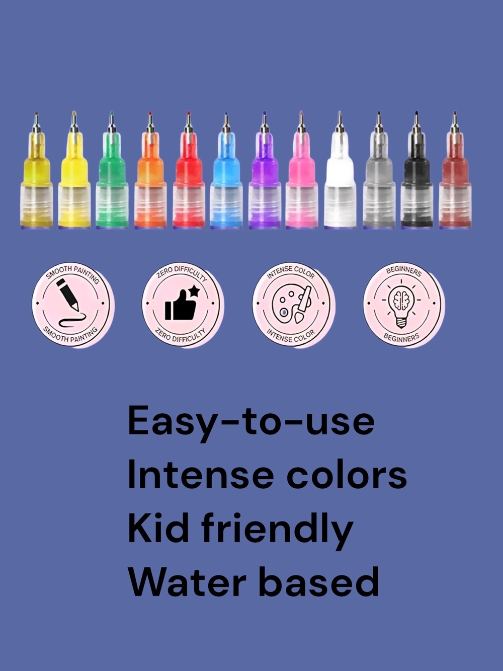 Nails Art Marker Set - Multicolor - Picture 2 of 2